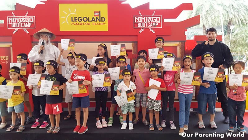 LEGO® NINJAGO™ Bootcamp in Singapore at VivoCity!