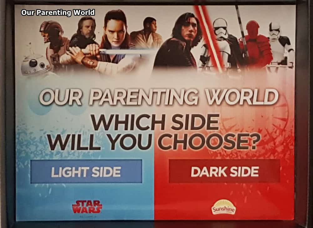 Choose Your Side with Sunshine Limited Edition Star Wars Branded Cream Buns