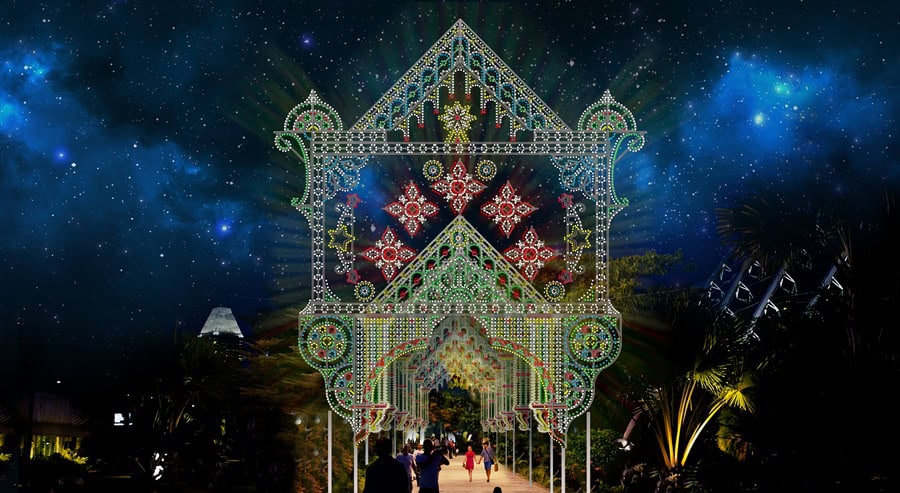Magical Christmas Wonderland at Gardens by the Bay