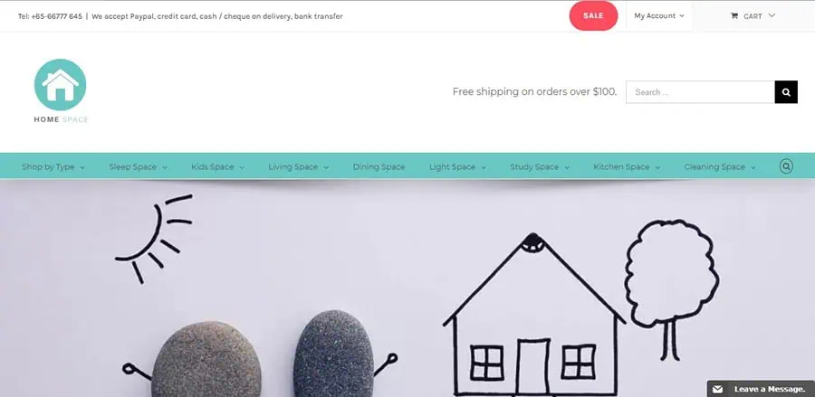 A one stop online store at Home Space and Sleep Space to furnish your home