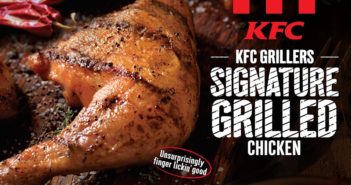 KFC Launches New Signature Grilled Chicken from 1st August 2018