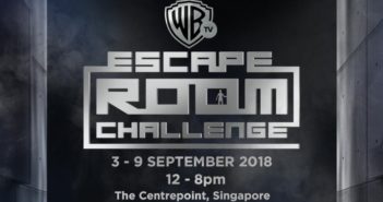 The Warner TV Escape Room Challenge at The Centrepoint from 3 to 9 September 2018