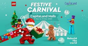 The largest LEGO® Festive Carnival in Southeast Asia at CapitaLand malls in Singapore