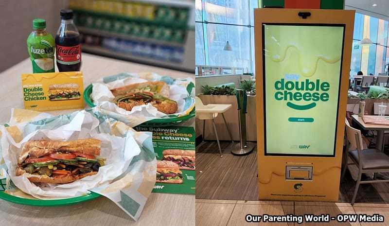 Double Sub Menu Flash your Biggest Smile for free Double Cheese Sub at Subway® ‘The ...