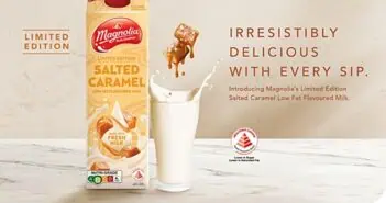 F&N MAGNOLIA introduces Singapore’s very first limited-edition salted caramel pasteurised milk