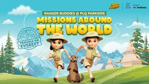 Paya Lebar Quarter and Mandai X Announce Partnership for Ranger Buddies @ PLQ Parkside: Missions Around the World