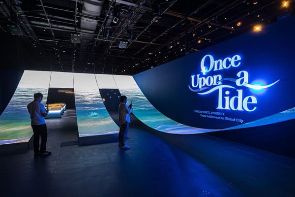 From the sea, to the Singapore River, and now at the National Museum of Singapore – Tracing Singapore’s journey from a bustling port to a global powerhouse