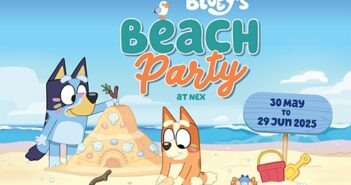 Soak Up the School Holiday Spirit at NEX with Bluey’s Beach Party this June!