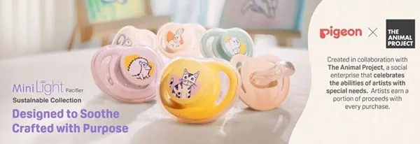 A Pacifier with Purpose: Pigeon Singapore Officially Launches MiniLight Pacifier Sustainable Collection